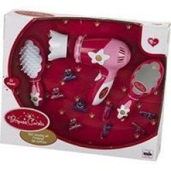 Princess Coralie Hairdressing Set With Hair-dryer & Sound