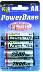 Set Of 4 Aa 1.2V 2800MAH Ni-mh Batteries