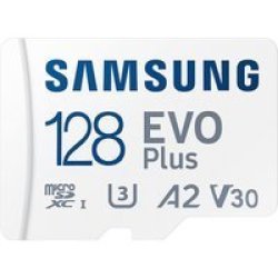 Samsung Evo Plus Uhs-i Class 10 Microsdxc Storage Card 128GB