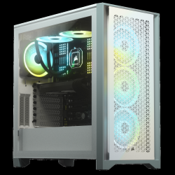 4000D Airflow Tempered Glass Mid-tower White