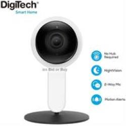 Digitech Smart Wireless Indoor Ptz Camera Retail Box 1 Year Warranty Product Overview  With This Smart Wifi Camera You Can Remotely Control The