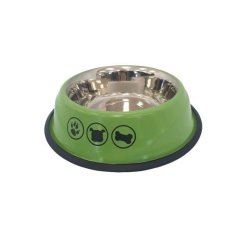 Non Skid 's' Shaped Bowl - 475ML Green