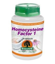 Willow - Homocysteine Factor 1 50 Capsules