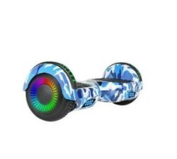 6.5" Bluetooth Hoverboard Blue Camouflage