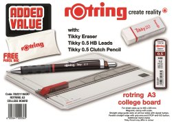 Rotring A3 College Board Added Value Bundle