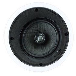 Saga Elite 6.5" Angled In-ceiling Speaker W black Kevlar Woven Cone Each