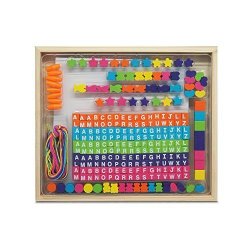 Tachan-wooden Box With Beads Cpa Toy 6341