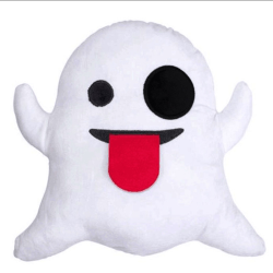 Emoji Ghost Plush Approx 30CM