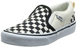 Vans Women's Asher' Sneakers Multicolour Checkerboard Black White Apk 11