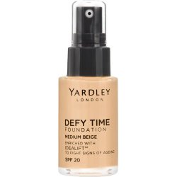 Yardley Medium Beige Defy Time Foundation 30ml