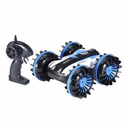 Remote Control Car Boat Truck 4WD 6CH 2.4GHZ Land Water 2 In 1 Rc Toy Car Multifunction Waterproof Stunt 1:16 Remote Vehicle With Rotate 360 Electric Car Toy