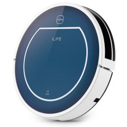 Ilife V7 Super Mute Sweeping Robot Home Vacuum Cleaner Dust Cleaning With 2600mah Li - Battery - B