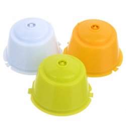 Reusable Refillable Capsules Pods For Nescafe Dolce Gusto Machines Maker Coffee Capsule Pod Cup Cafe