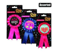 Party Badge Worlds Best Mom