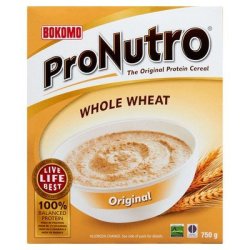 Bokomo Pronutro Whole Wheat Original 750G