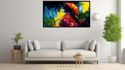 Canvas Wall Art - Beautiful Woman With Umbrella - B1643 120 X 80 Cm