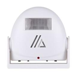 5301 Wireless Infrared Motion Sensor Welcome Alarm Intelligent Greeting Warning Doorbell Ir Distance: 10M White