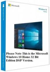Microsoft Windows 10 Home 32Bit Edition