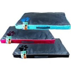 Mattress Style Pet Bed Removable Cover - 105CM X 65CM X 8CM Asstd 3 Pack