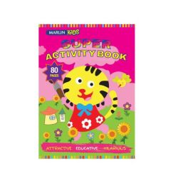 -super Activity Books 80 Page Pack Of 10