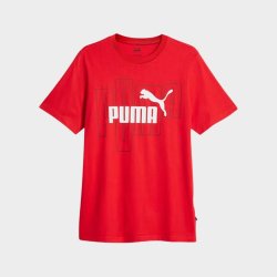 Puma M Graphics No. 1 Logo Tee _ 173777 _ Red - M Red