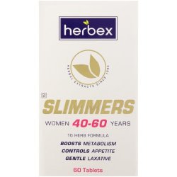 Herbex Pack of 60 Slimmers 40 to 60 Years Women Tablets