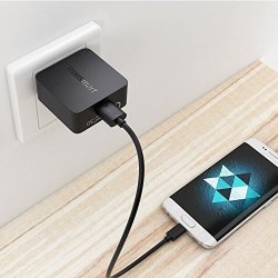 Pro Quick Charge 3.0 18W Wall Charging Kit Works For Oppo Find X With 2 5FT Cables. Both A USB Type-c & Microusb Cable