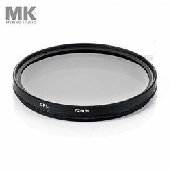 Generic Meking 72MM Cpl Circular Polarizing Lens Filter For Canon Nikon Sony Dslr Camera Photo Studio Accessories