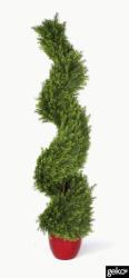 Artificial X-large Cypress Spiral Topiary - 120cm
