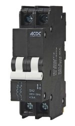 ACDC Dynamics Acdc 40A 13MM 4.5KA 2 Pole C-curve Circuit Breaker