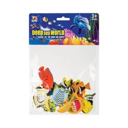 Animal Play Sets - Children's Toys - Ocean Animals - 12 Piece - 2 Pack