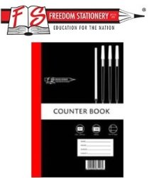 Freedom A4 Feint & 128 Pages Margin Counter Book