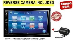 Energy Audio Double Din Media Player With Reverse Camera