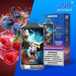 Jnr Vapor - Falcon Blueberry Red Raspberry 5% NIC16000 Puff 10PCS