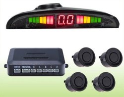 Parking Sensor Assistant Smarter Faster Safer 4 X Sensors Plus Led Monitor