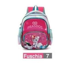 School Bag Pack - Fuschia Pink