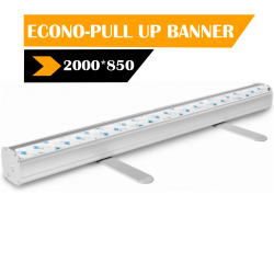 Econo-roll Up Banner Pull Up Banner Stand 850MM X 2000MM
