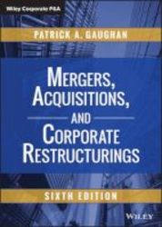 Mergers Acquisitions And Corporate Restructurings Hardcover 6th Revised Edition