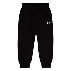 Nike Children's Apparel Boys' Little Fleece Jogger Pants Black 7