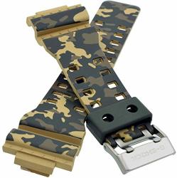 Casio 10507073 Genuine Factory Replacement Camouflage G Shock Band - GA1000CM-5A GD120CM-5