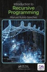 Introduction To Recursive Programming Hardcover