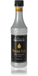 Monin Passion Fruit Flavor Concentrate 375ML Bottle