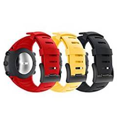 TOPsic Compatible Suunto Core Straps Soft Silicone Sport Replacement Wristbsmart Watch Fitness B