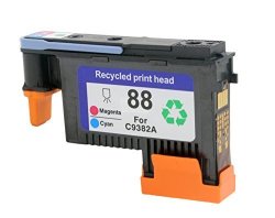 Eston 1 Pack 88 Printhead Replacement For 88 Print Head C9382A For Officejet Pro K5400 K5400DTN K5400DN K5400TN Magenta cyan