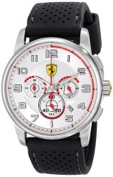 Ferrari Men's 0830064 Analog Display Japanese Quartz Black Watch