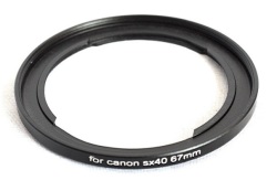 Adapter Ring For Canon Sx40 Hs Sx30 Is Sx20 Is Sx10 Is Camera 67mm