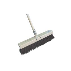 Academy Broom Gutter Sweep Synthetic Green 375MM Complete F3159