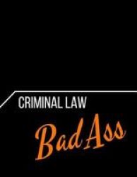 Criminal Law Badass - Notebook Paperback