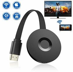 Wireless Display Dongle Wifi Portable Display Receiver For Tv Projector 1080P HDMI Digital Tv Adapter Support Airplay Dlna Miracast Compatible With Ios android Smartphones mac laptop