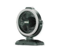 Rechargeable High-speed Table Fan With LED Light